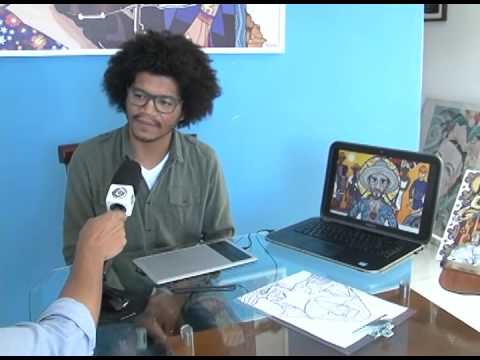 Matéria sobre livro de colorir exibida em 04 de junho de 2015