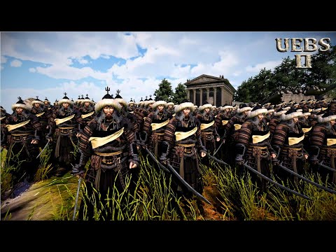 5,000 MONGOL GENERALS DEFEND MT OLYMPUS FROM 2,000,000 ZOMBIES | Epic Battle Simulator 2 | UEBS 2