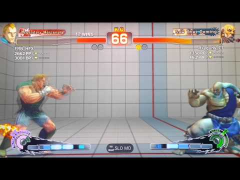 Gouken vs Abel. No mercy counter punished