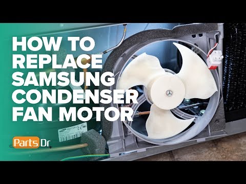 23 E or 23 C Error code? How to replace Samsung condenser fan motor part # DA97-15765C