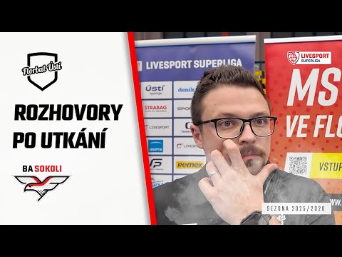 Rozhovory po utkání LS 2. kolo | Florbal Ústí - BA SOKOLI Pardubice 3:8