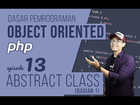 OOP DASAR pada PHP 13 Abstract Class bagian 1
