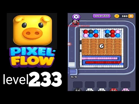 Pixel Flow Level 233 Walkthrough
