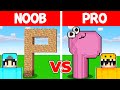 NOOB vs HACKER: I Cheated In a Alphabet Lore Build Challenge! (Letter P)