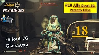 Fallout 76 Wastelanders DLC - Patently False - Retrieve the Patent Design Deep sleeper Pod