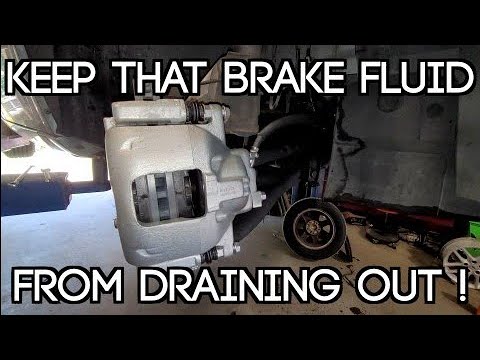 replacing calipers - helpful tech tip to make it easier