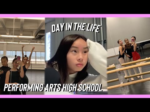 DAY IN THE LIFE of a performing arts high school student...(it’s nothing like victorious)