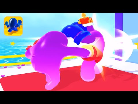 Join Blob Clash 3D ⛑️🏃️🎖️ iOS Android Gameplay Walkthrough