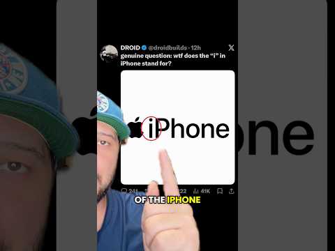What does the “i” in iPhone stand for? #tech #apple #iphone