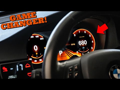 This Insane BMW Interior Mod Changes Everything! - E90 335i Goes Digital (E60, E70, E80)
