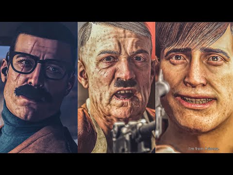 B.J. Blazkowicz Meets Hitler｜The Terror Billy Audition｜Wolfenstein 2  New Colossus｜4K