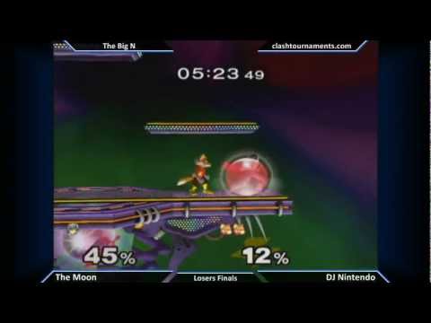 SSBM - DJ Nintendo vs The Moon - Losers Finals - The Big N