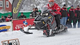 preview picture of video 'American Snowmobiler Shootout  2014 - Old Forge, New York'