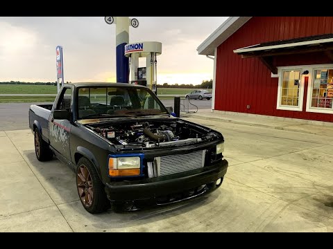Turbo V6 Dakota First Start With The New Turbo