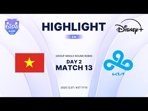 VIE vs C9 Highlights | Group Stage Day2 M13 | 2025 LoL KeSPA CUP