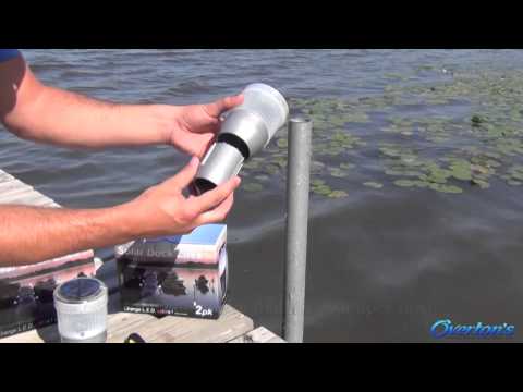 Lake Lite Solar Dock And Post Light