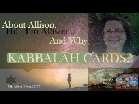 About Allison & Kabbalah Cards