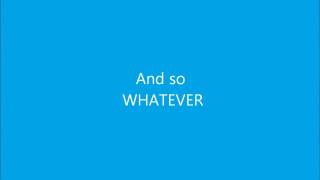 Whatever by Steven Curtis Chapman (Lyric Video)