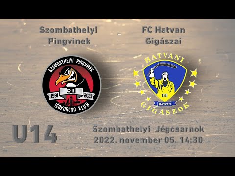 U14 229 Szombathelyi Pingvinek -  FC Hatvan Gigászai (élő közvetítés)