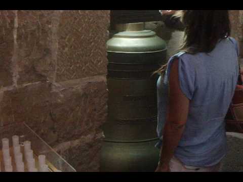 2012-06-26 003 El Batán - v d  Does  - Kathedraal Stª Ana -  Homilie