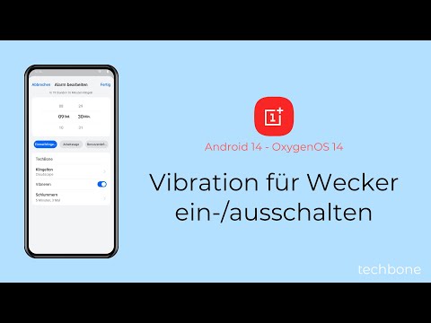 Vibration für Wecker ausschalten oder einschalten - OnePlus [Android 14 - OxygenOS 14]