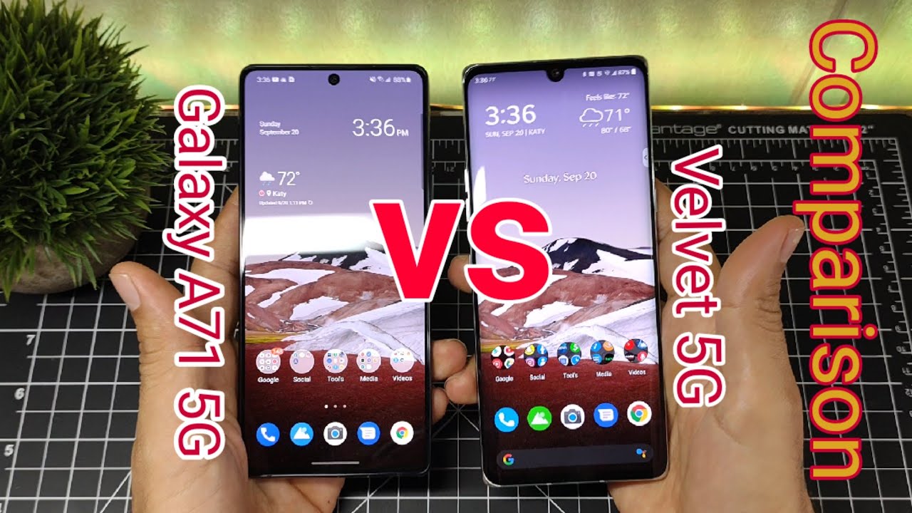 Samsung Galaxy A71 5G vs LG Velvet 5G (T-Mobile)| Spec Comparison