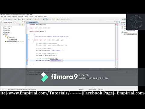 How To Write A Java Subtraction Code Using Eclipse Ide