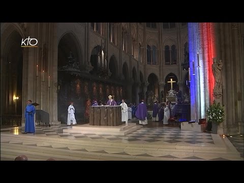 #PrayForParis - Messe à Notre-Dame de Paris