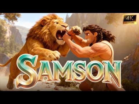 Story of Samson | Stunning Animated Bible Movie | The Strongest Man Who Couldn't Escape Loneliness
