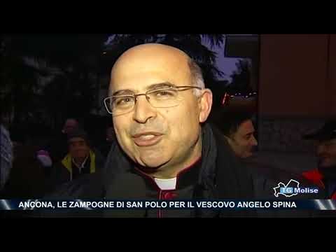 Ancona, le zampogne di San Polo per il vescovo Angelo Spina