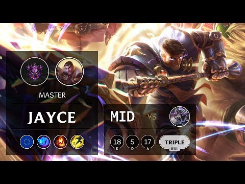 Jayce Mid vs Kassadin - EUW Master Patch 9.9