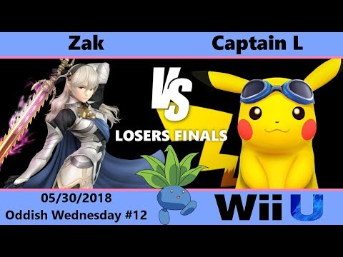 Oddish Wednesday #12: Losers Finals - Zak (Corrin, Cloud) vs Captain L (Pikachu)