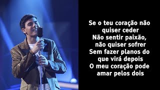 "Amar Pelos Dois” - Alfred | Gala 4 | OT 2017 |  LETRA