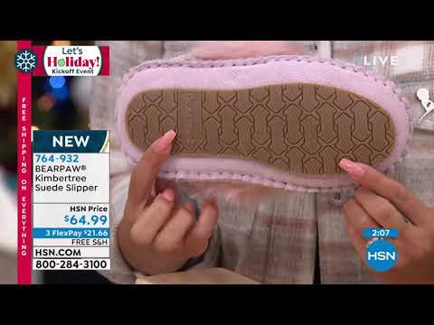 BEARPAW Kimbertree Suede Slipper