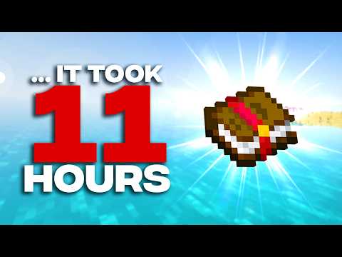 I Fished for a Mending Book in Minecraft Hardcore...
