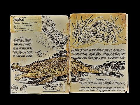 Sarco (Sarcosuchus) Zähmen | Tutorial | Ark Survival Evolved