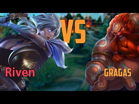 Gragas vs Riven || Imperial Mandate + Tank Item = BRUISER Gragas