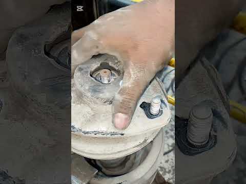 Toyota Camry front Wheel shock absorber strut mount replacement