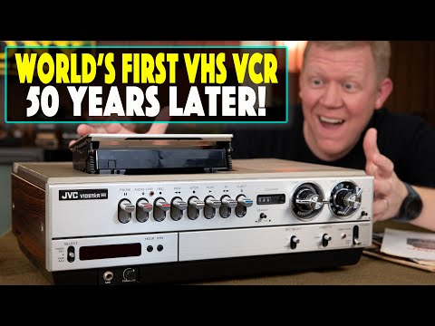 Der weltweit erste VHS-Videorecorder: JVC HR-3300