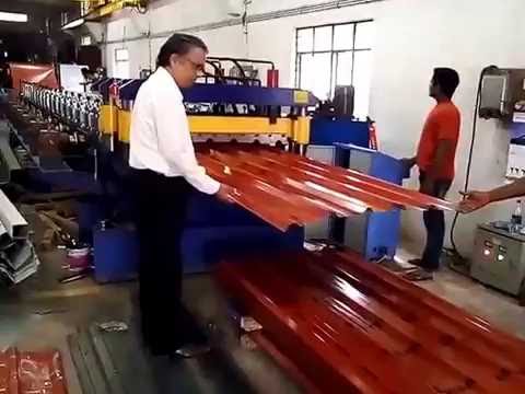 How roofing sheets are made