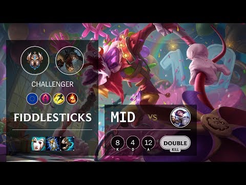 Fiddlesticks Mid vs Fiora - EUNE Challenger Patch 10.7