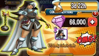 Monster Legends Nightfall of solaris island review cost chest lady