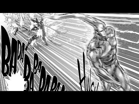 Garou vs Flashy Flash vs Platinum Sperm | One-Punch Man