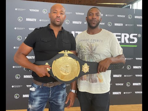 The managers of Harry Davies vs Shem Rock fight