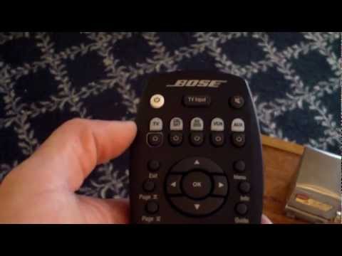 Bose 1sr & Sharp 80" TV Remote control Review