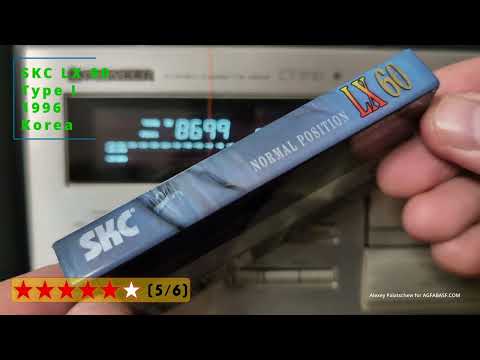 SKC LX 90 Type I Korea 1996_Compact Cassette