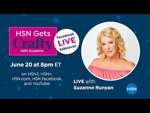 HSN Gets Crafty with Suzanne Takeover