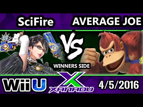 S@X 144 - SciFire (Bayonetta) Vs. DCe | Average Joe (Donkey Kong) SSB4 - Smash Wii U - Smash 4