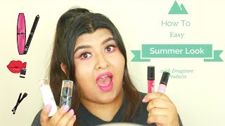 How-to achieve an easy Fresh Summer look with Drugstore Products | Rosegoldbeauty