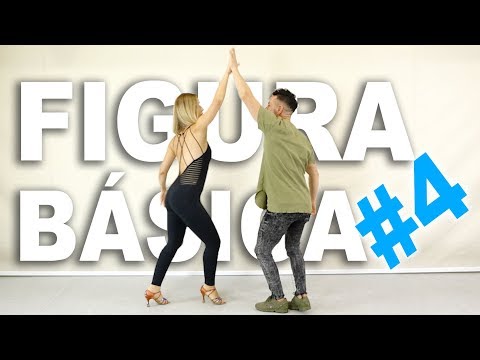 13. Figura Básica #4 | Como BAILAR BACHATA en pareja | Alfonso y Mónica